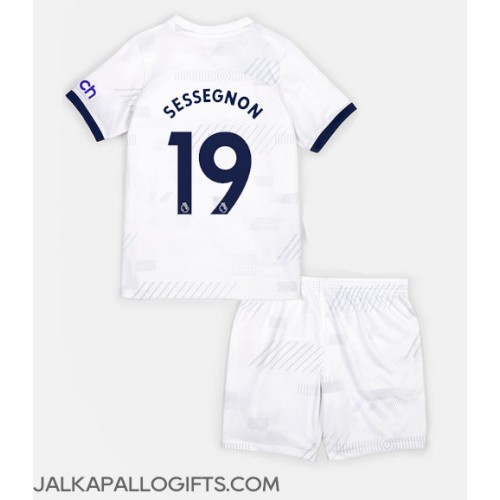 Tottenham Hotspur Ryan Sessegnon #19 Koti Peliasu Lasten 2023-24 Lyhythihainen (+ Lyhyet housut)